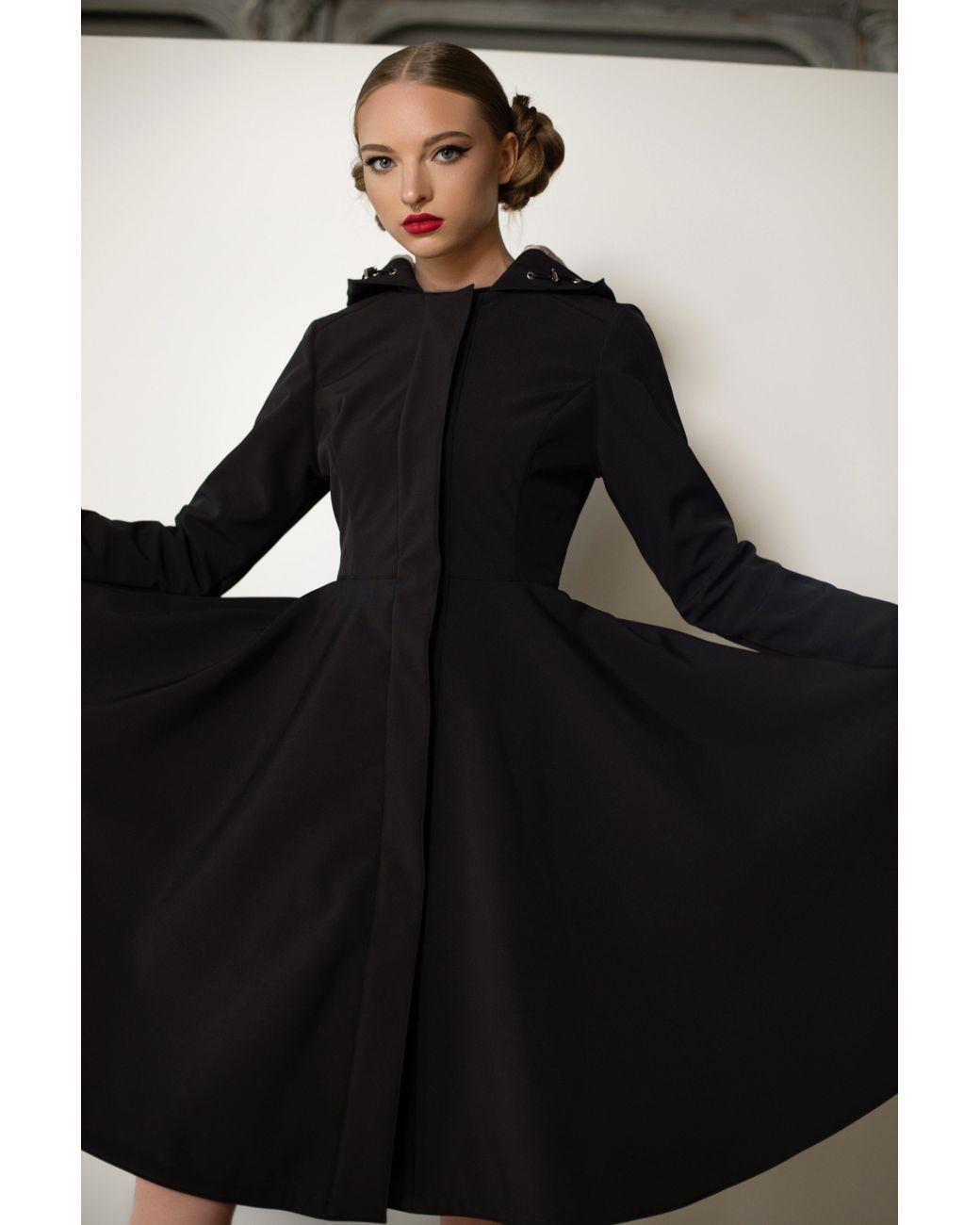 RainSisters Black 'Midnight' Coat