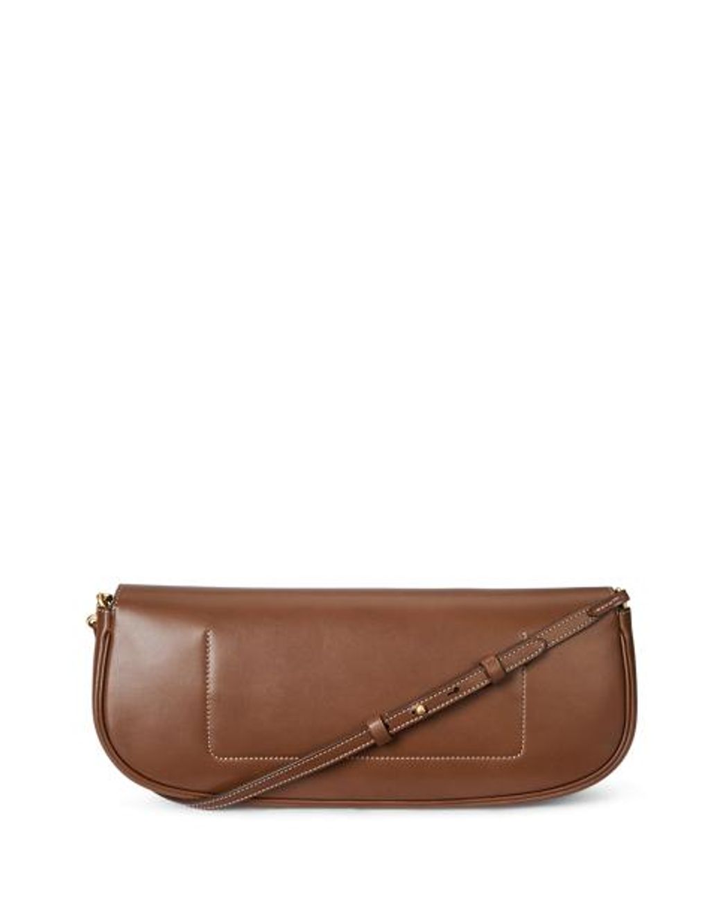 Polo Ralph Lauren Black Bellport Leather Long-Flap Clutch