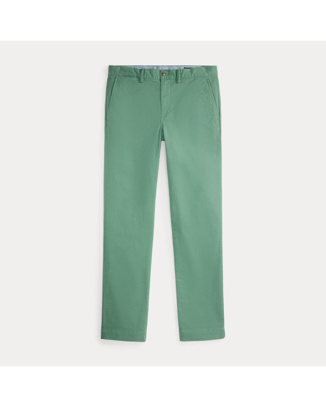 Polo Ralph Lauren Blue Bedford Stretch Straight Fit Trousers for men