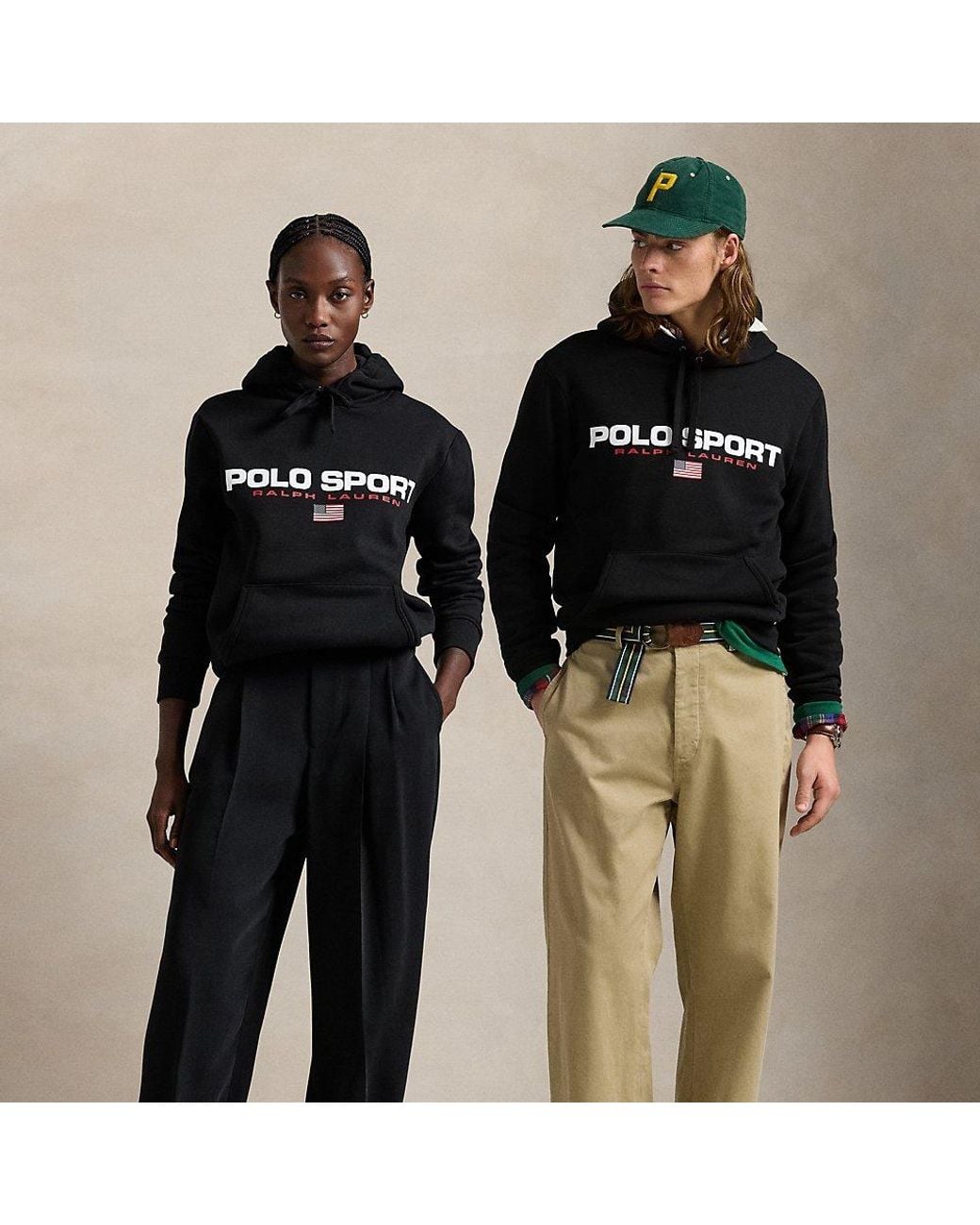 soft fleece polo sport hoodie men's