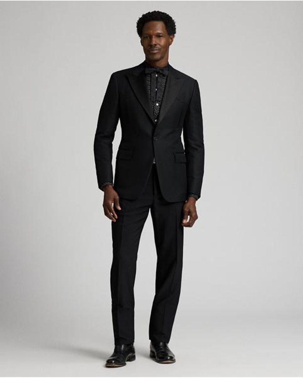 Ralph Lauren Blue Wool Western Tuxedo Jacket for men