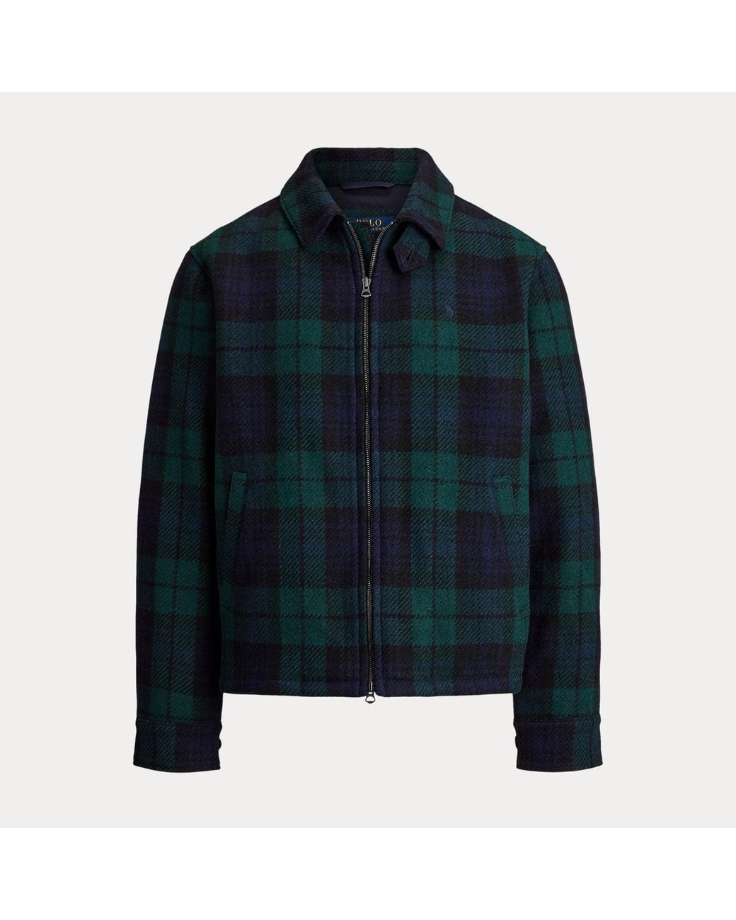Polo Ralph Lauren Blue The Langdon Plaid Tweed Jacket for men