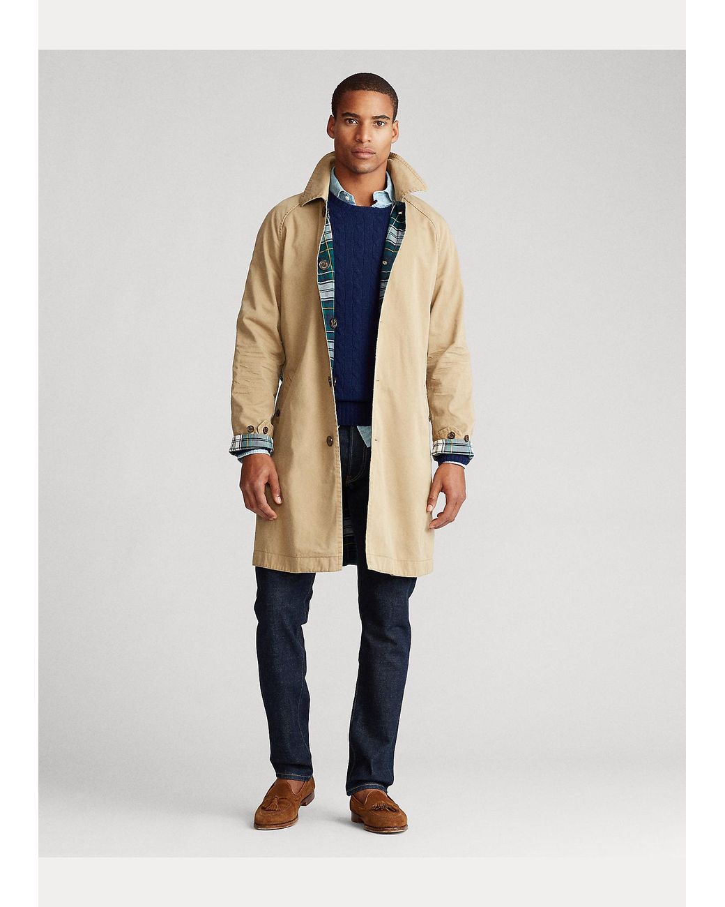 Ralph lauren balmacaan coat sale