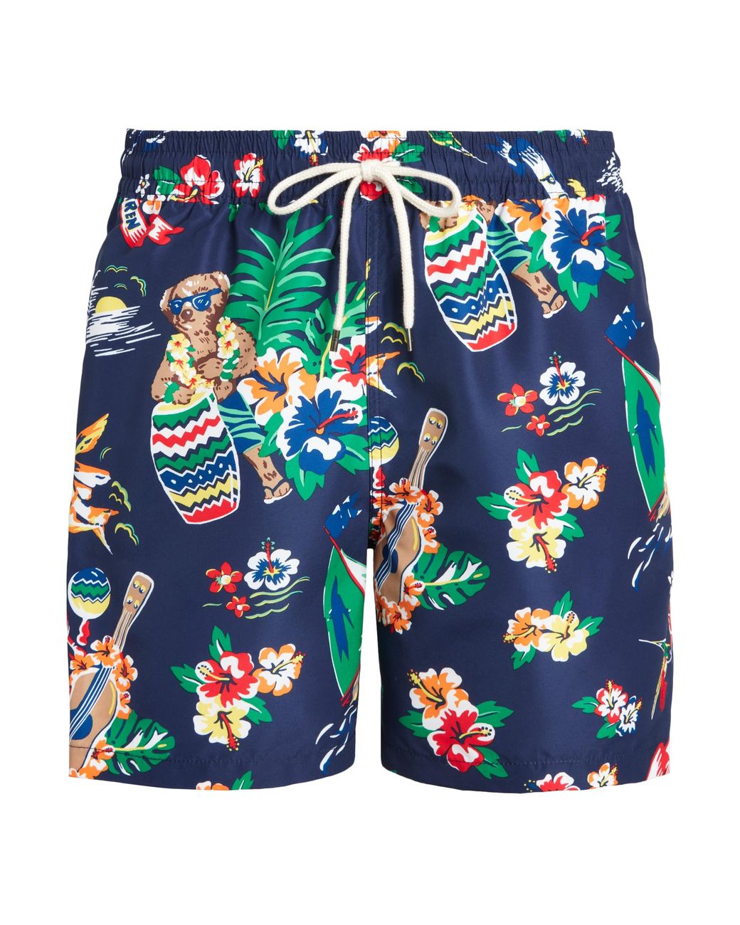 ralph lauren polo bear swim trunks