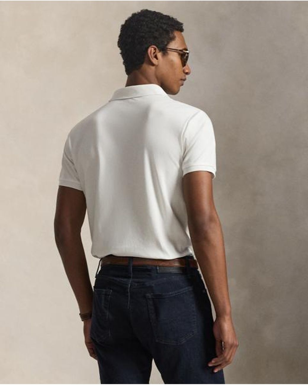 Polo Ralph Lauren White Soft Touch Shirt for men