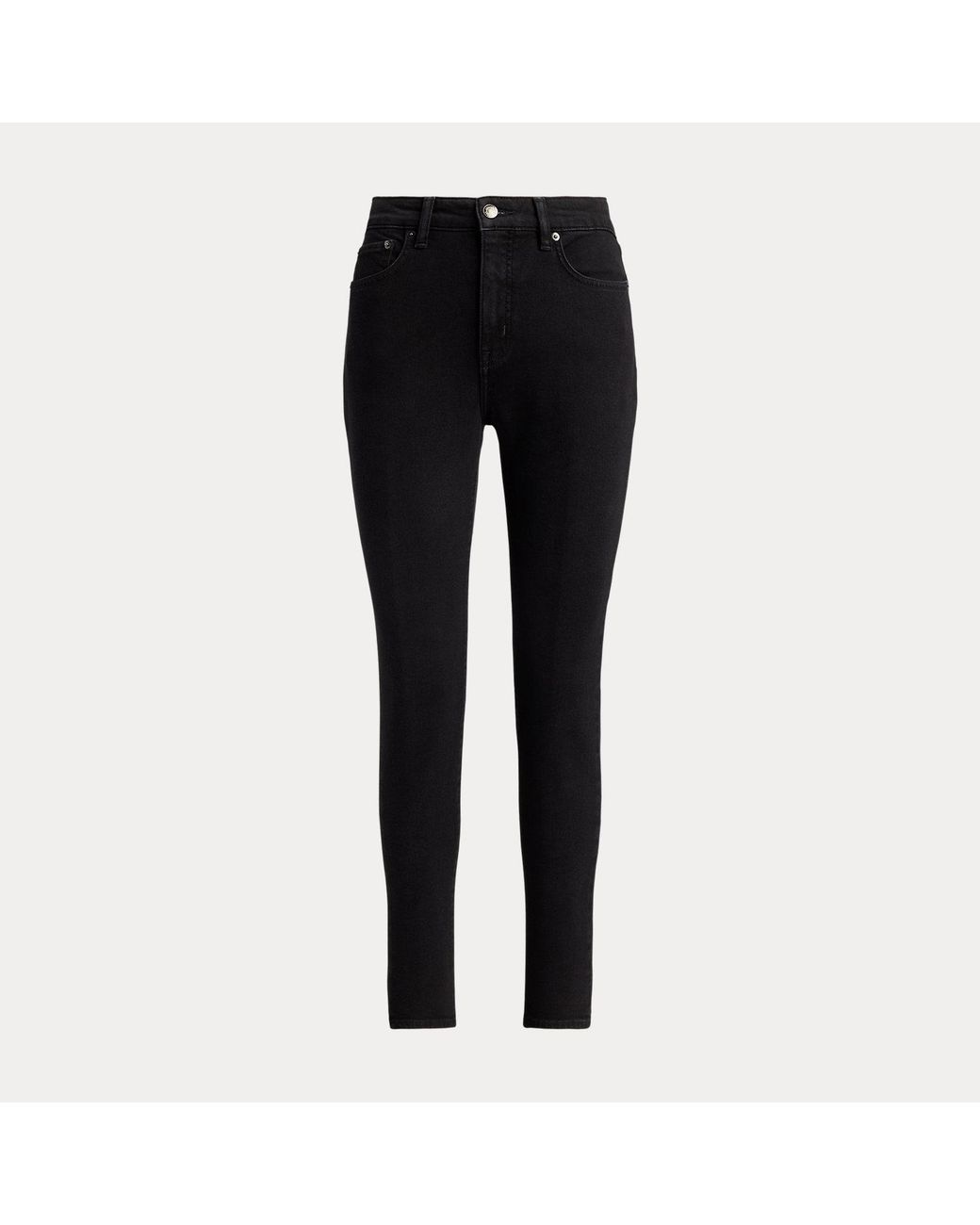 Ralph Lauren Black High-Rise Skinny Jean