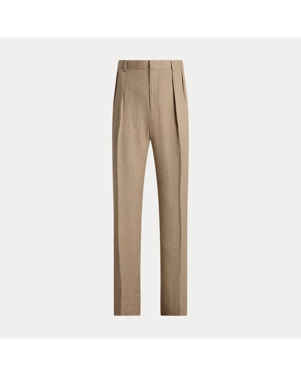 Ralph Lauren Natural Glenn Hand-Tailored Suit Trouser for men