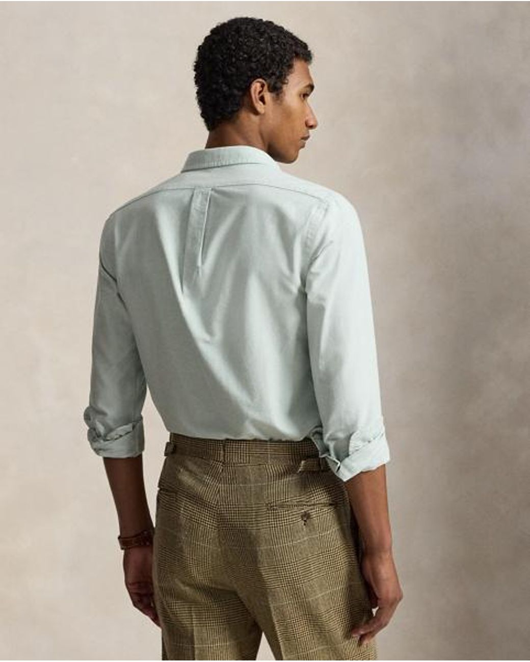 Polo Ralph Lauren Green Slim Fit Oxford Shirt for men