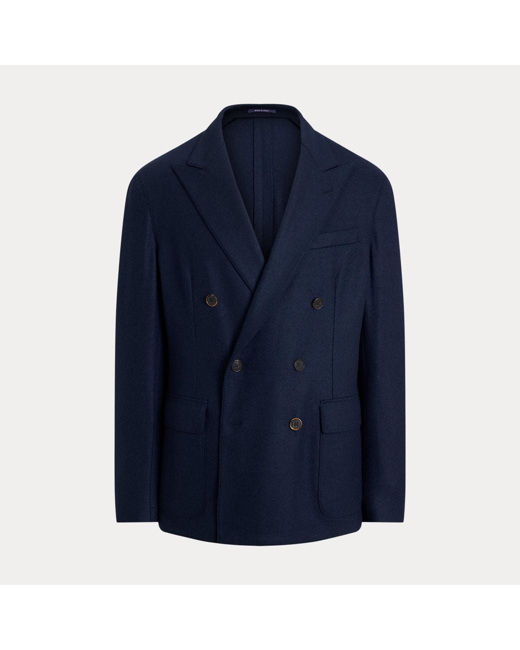 Ralph Lauren Blue Hadley Cashmere-Blend Blazer for men