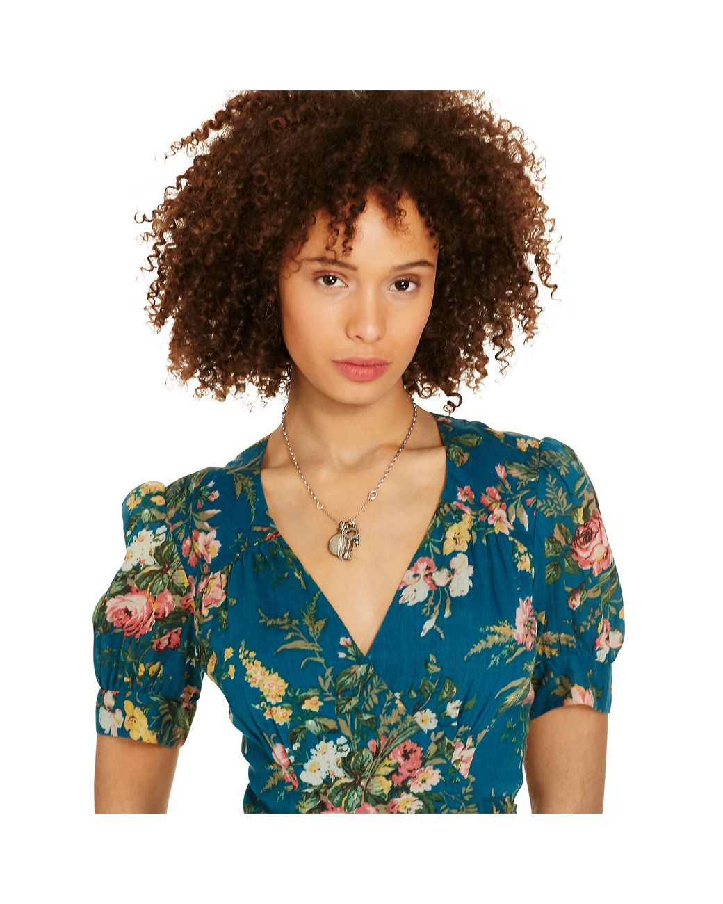 Ralph Lauren Floral-print Gauze Wrap Dress | Lyst Ralph Lauren Floral-print Gauze Wrap Dress | Lyst