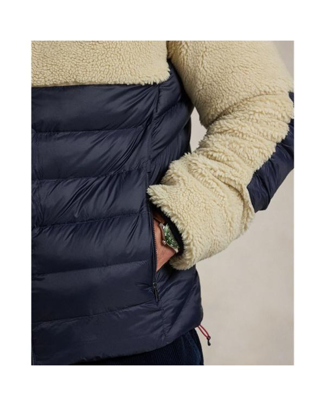 Polo Ralph Lauren Big Tall The Colden Hybrid Jacket in Blue for Men Lyst UK