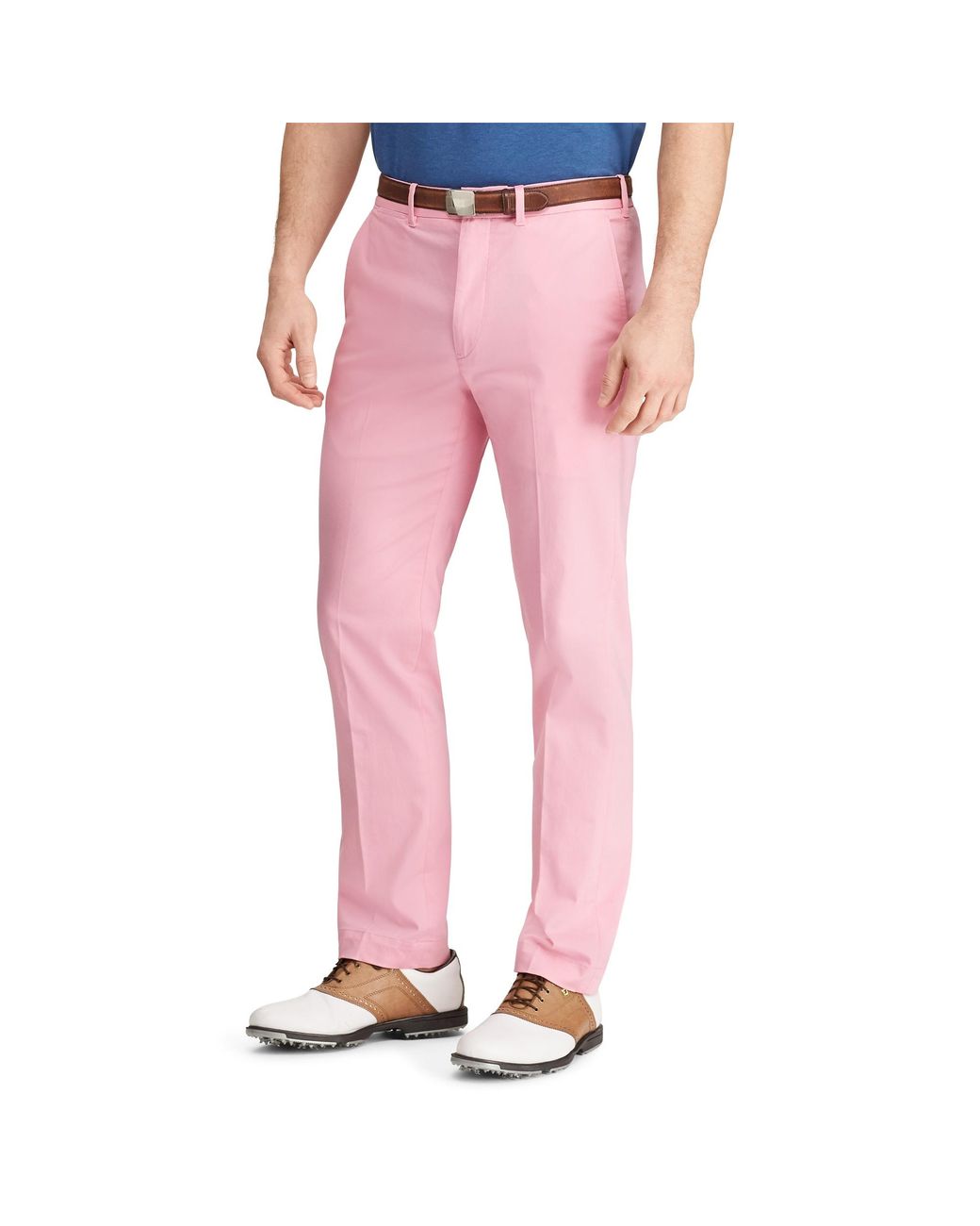 Ralph Lauren Tailored Fit Stretch Golf Pant in Pink for Men | Lyst