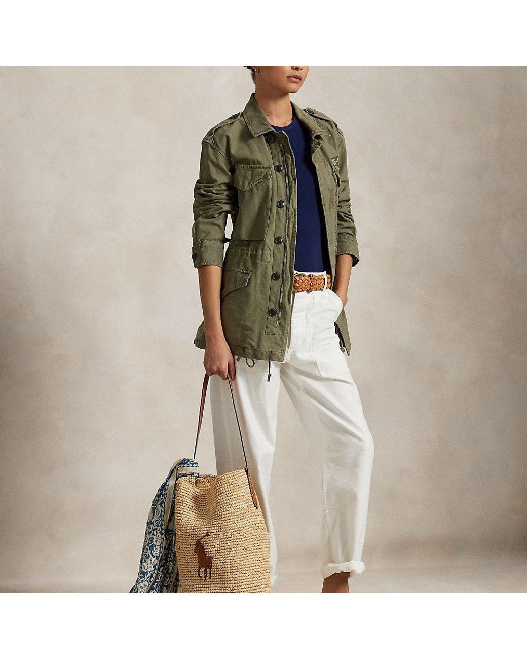 Polo Ralph Lauren Bellport Pony Raffia Sling Bucket Bag In Green Lyst UK polo-ralph-lauren-bellport-pony-raffia-sling-bucket-bag-in-green-lyst-uk