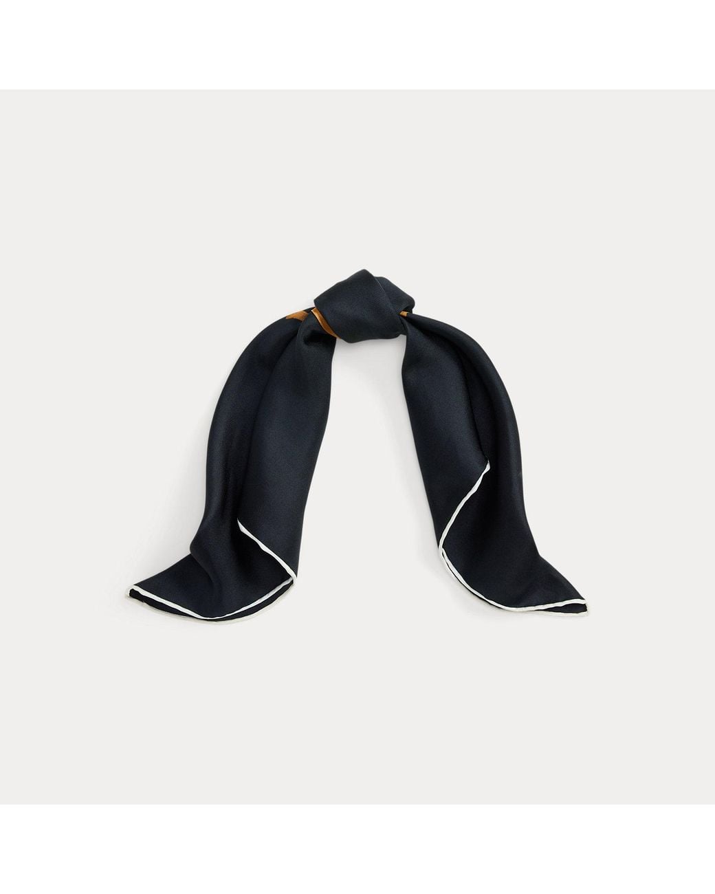 Ralph Lauren Black Dog Silk Square Scarf