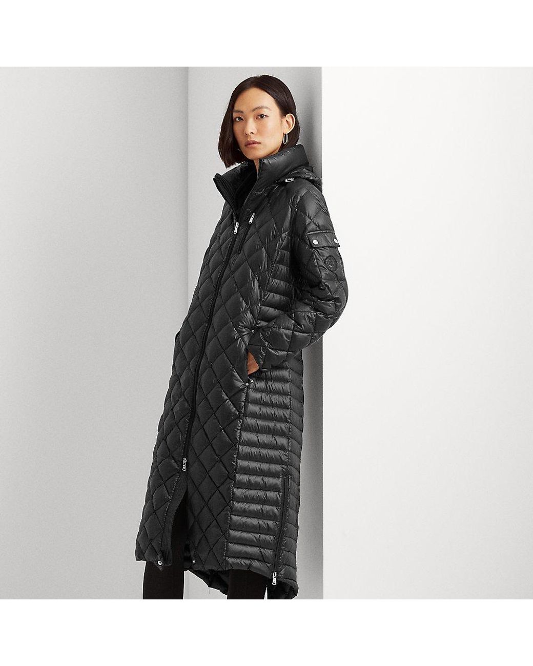 ralph lauren maxi down coat