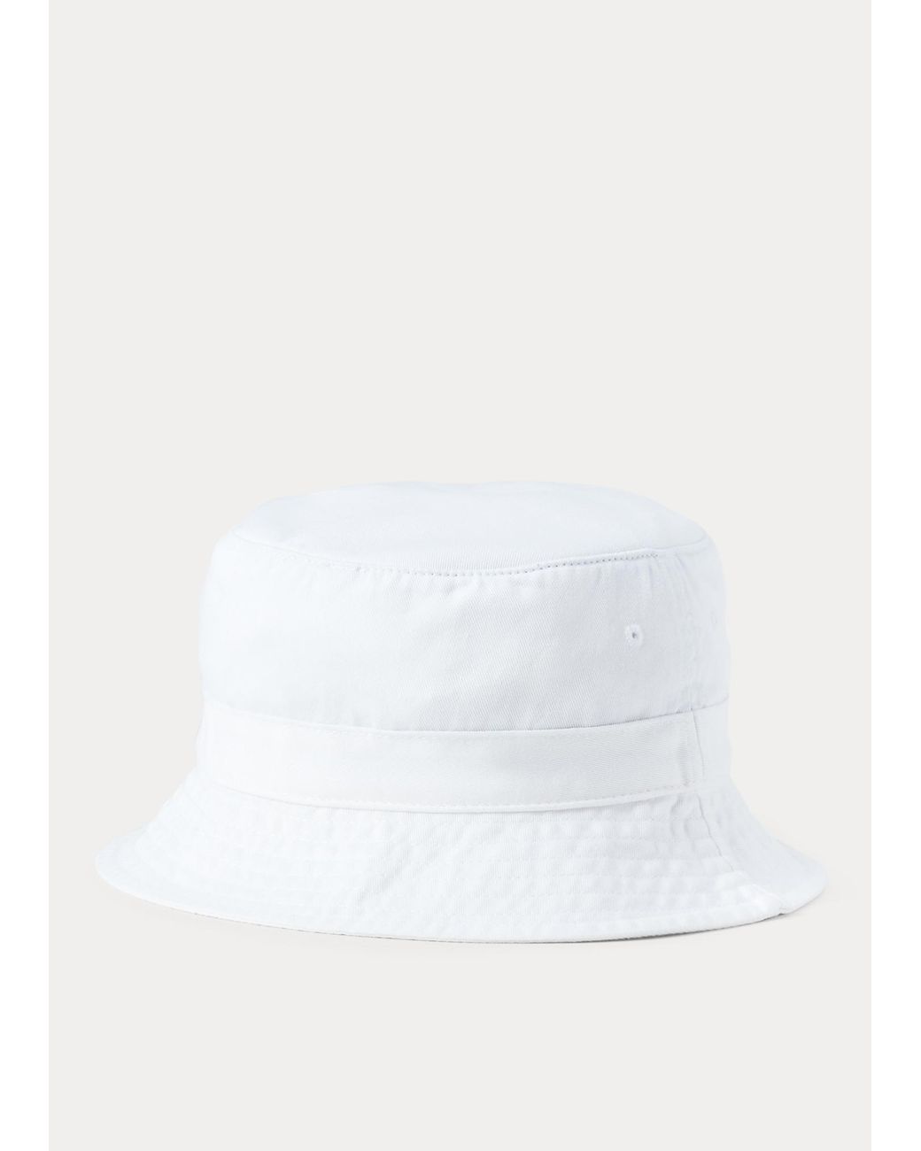 Polo Ralph Lauren Topfhut aus Baumwolle in Weiß für Herren | Lyst DE