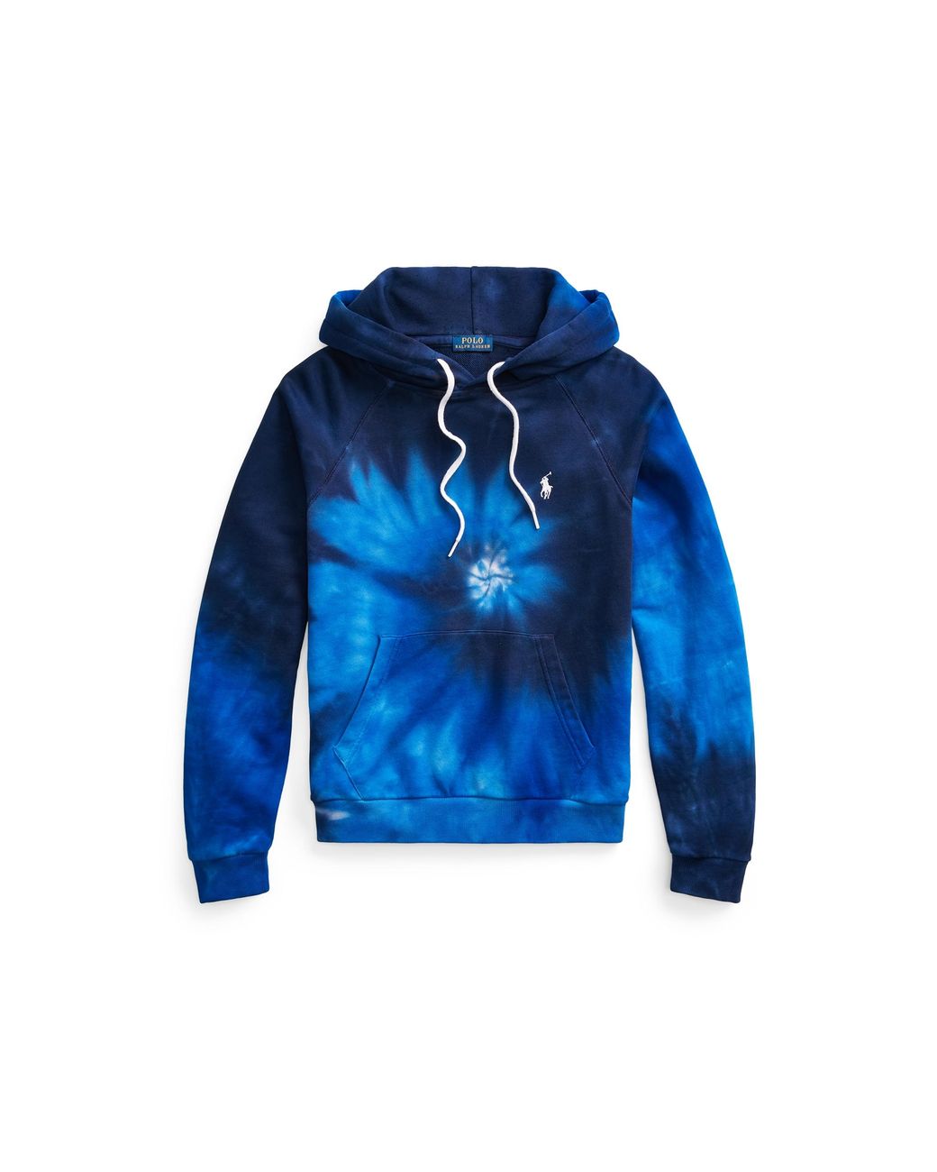 Polo Ralph Lauren Cotton Spiral Tiedye Terry Hoodie in Blue Lyst