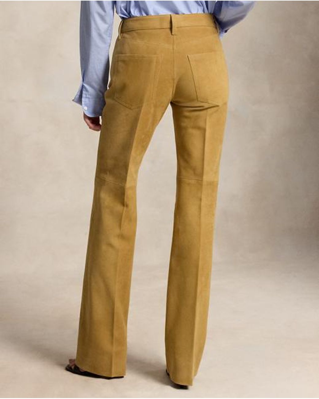 Polo Ralph Lauren Natural Suede Boot Trouser