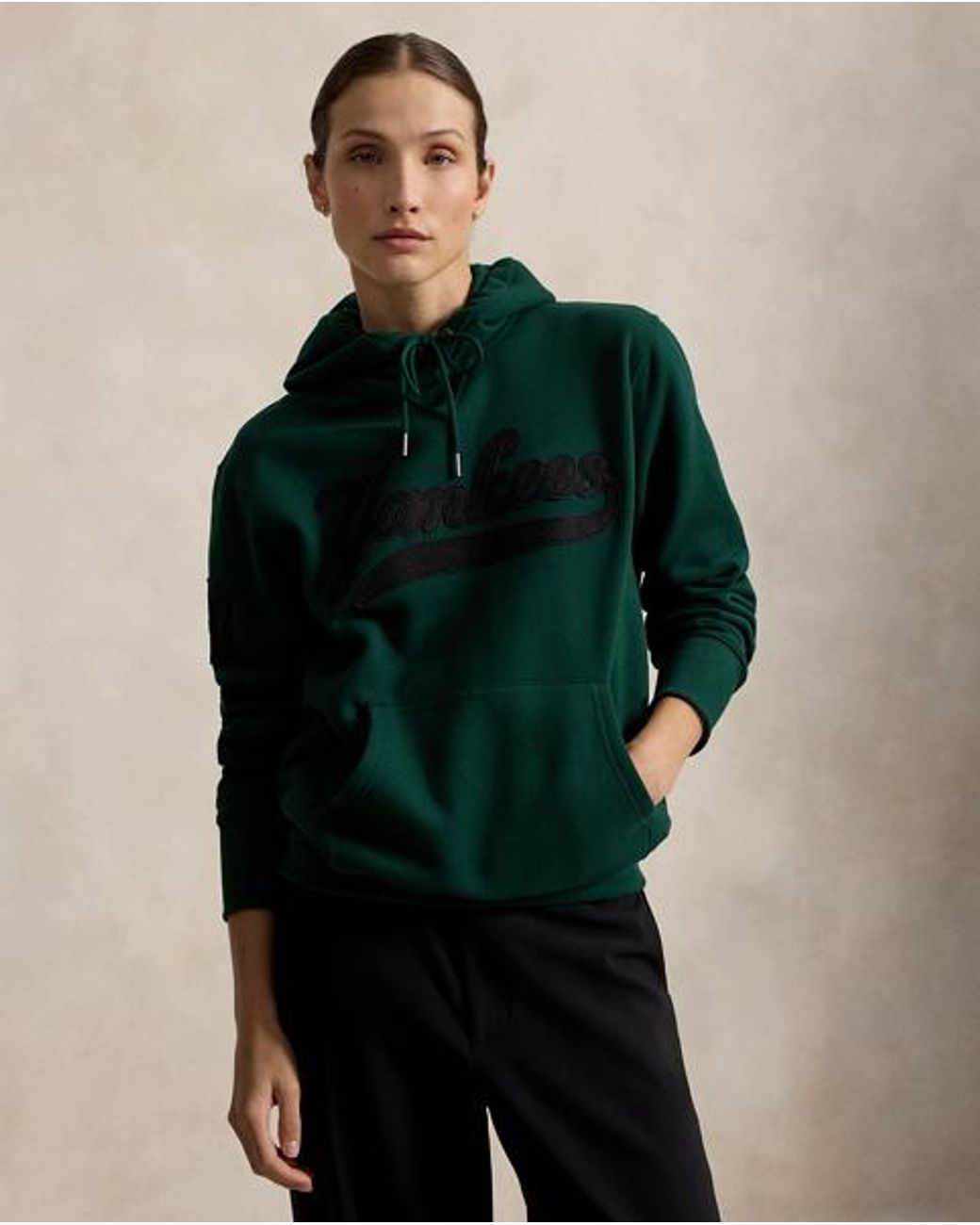 Polo Ralph Lauren Green Polo Ralph Lauren Lauren Yankees Hoodie for men