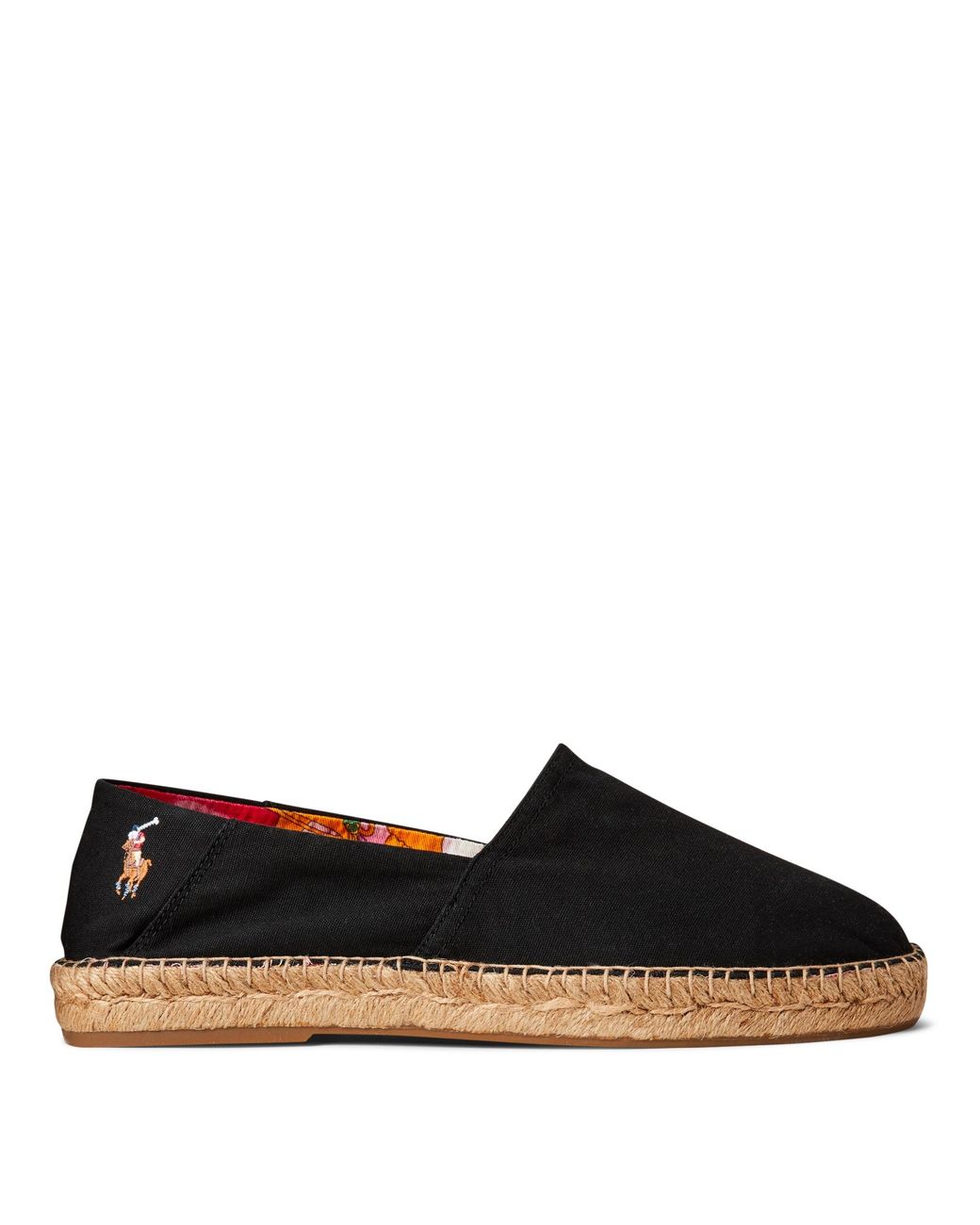 ralph lauren black espadrilles