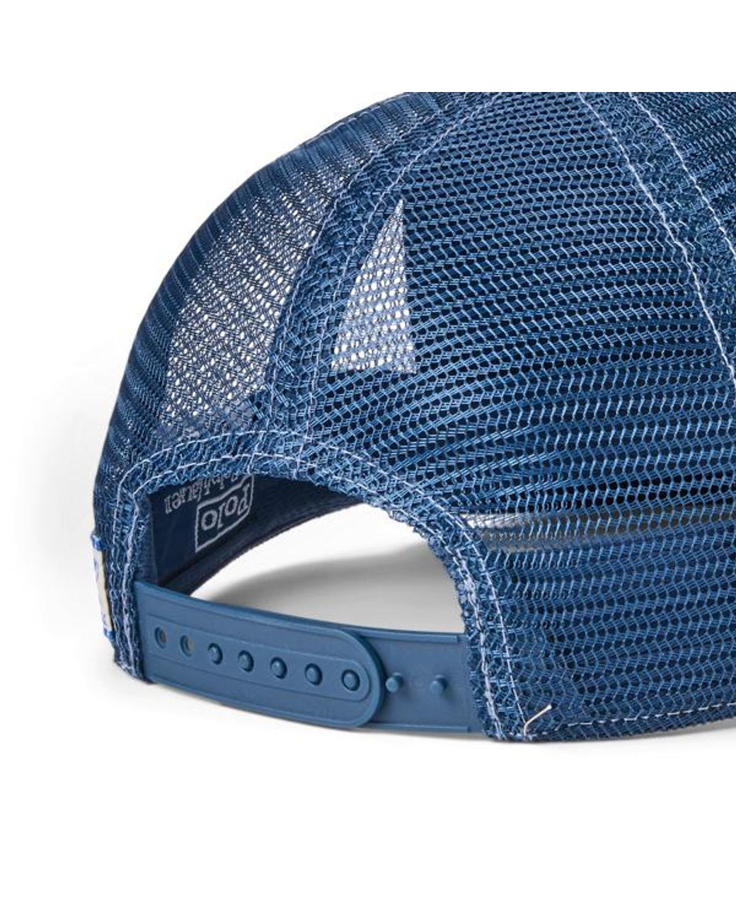 Polo Ralph Lauren Graphic Foam Trucker Cap in Blue for Men