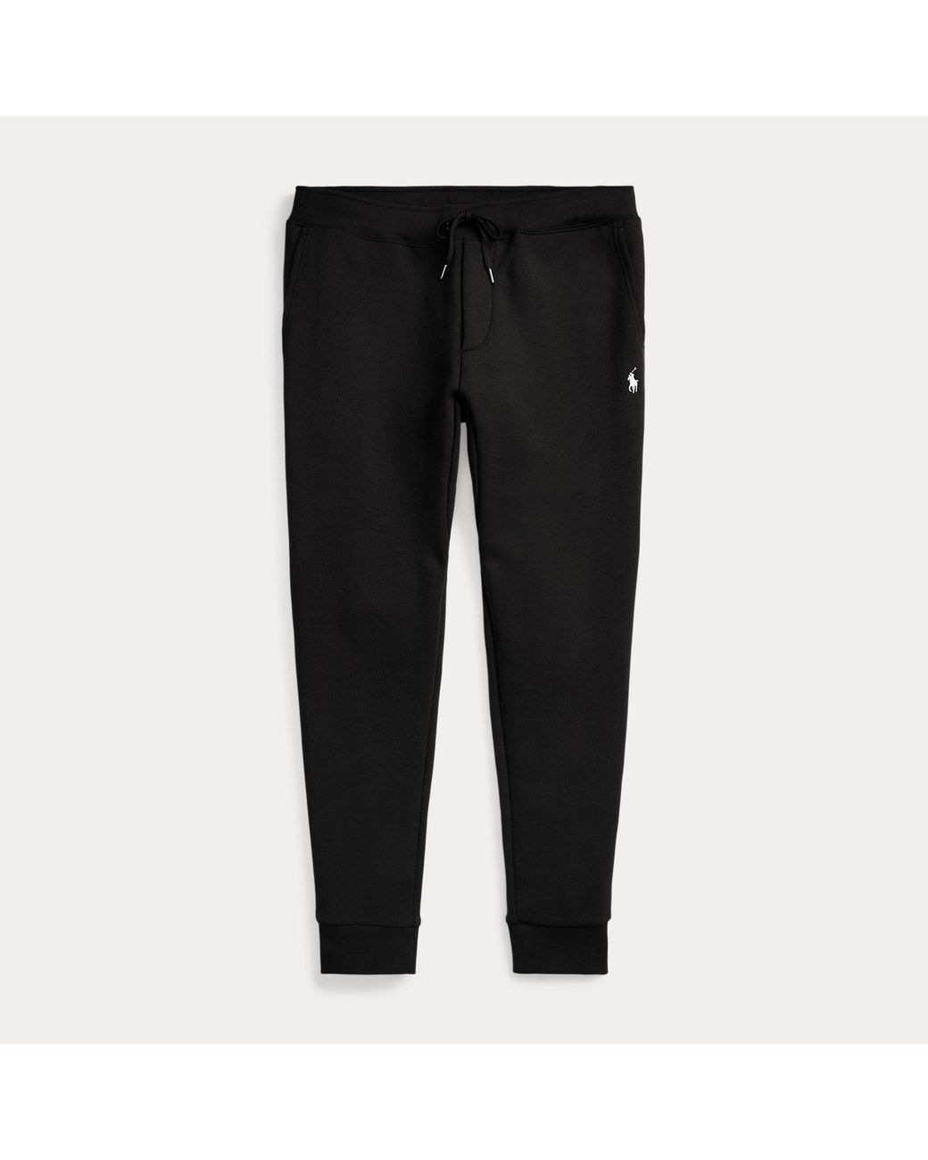 Polo Ralph Lauren Black Double-knit Joggers for men