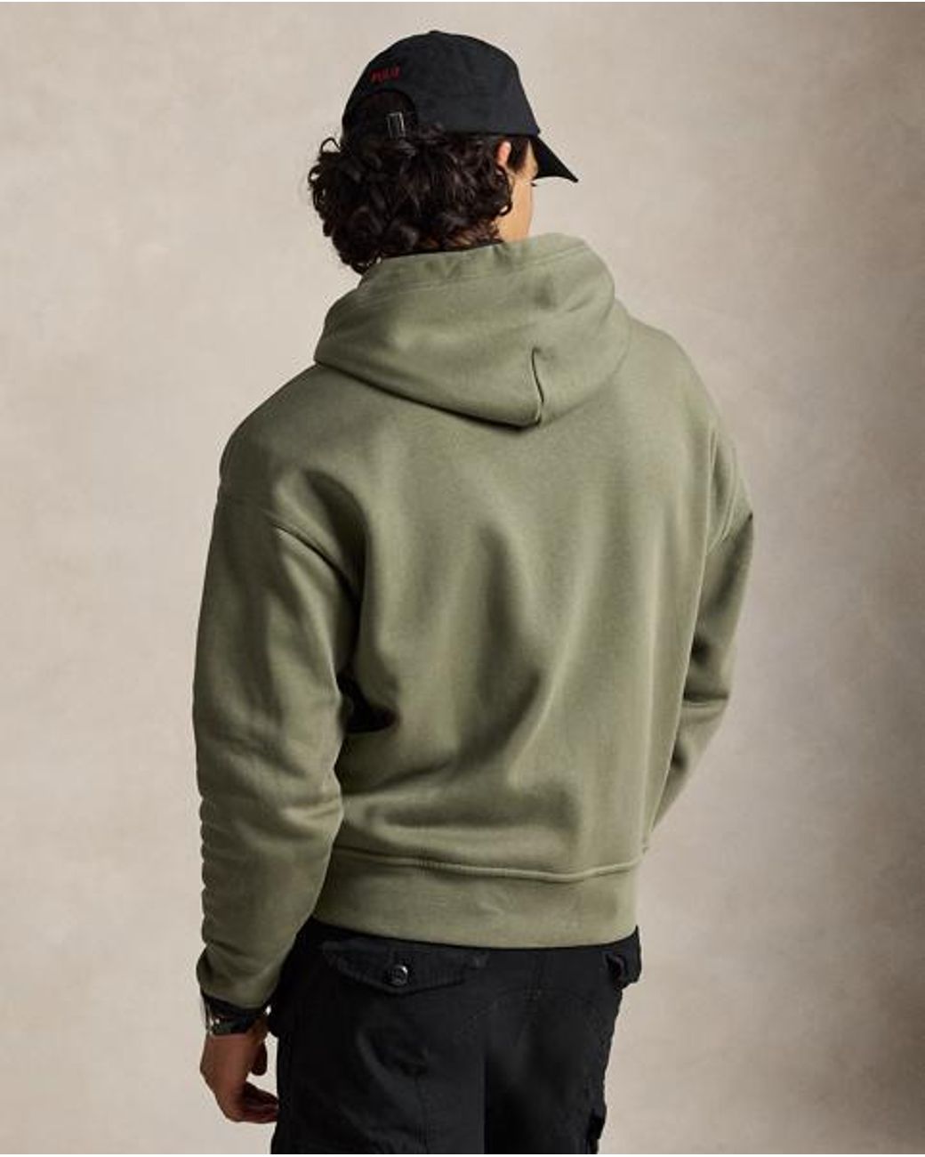 Polo Ralph Lauren Green Relaxed Fit Polo Sport Fleece Hoodie for men