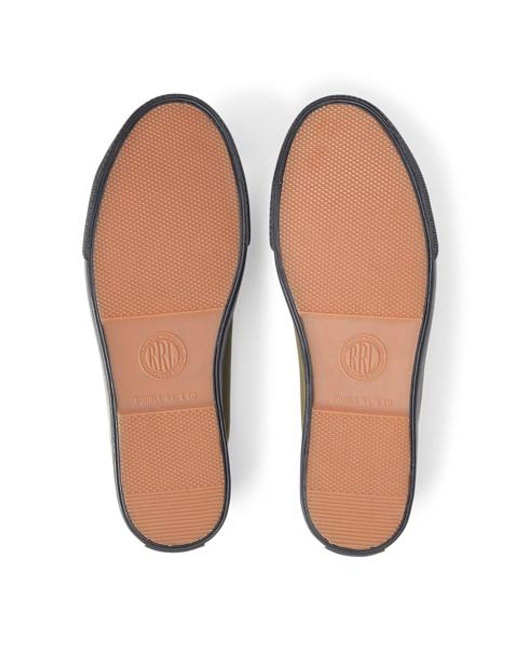 RRL Green Canvas Trainer for men