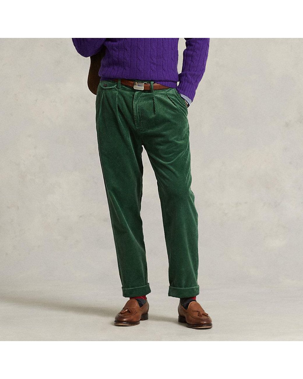 Polo Ralph Lauren Whitman Relaxed Fit Corduroy Pant in Green for Men Lyst