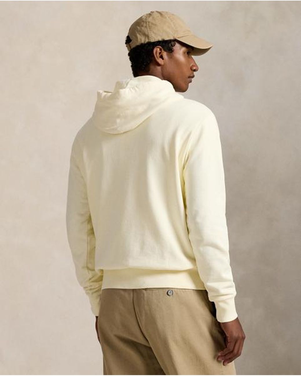 Polo Ralph Lauren Natural Loopback Fleece Hoodie for men
