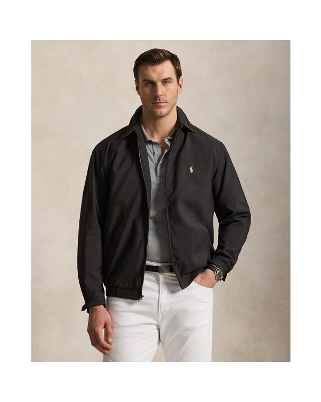 Polo Ralph Lauren Black Bi-Swing Jacket for men