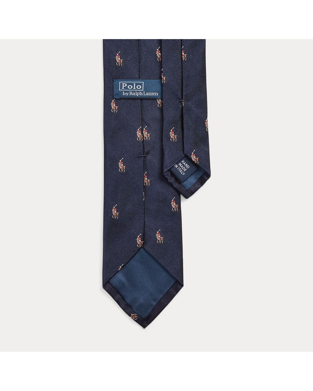 Polo Ralph Lauren Blue Polo Pony Silk Tie for men