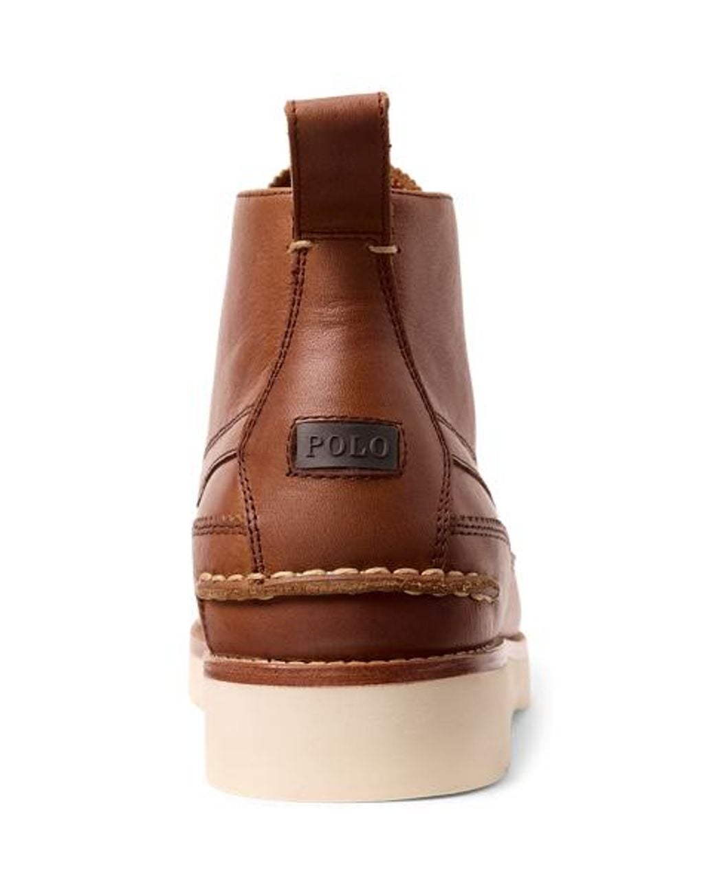 Polo Ralph Lauren Brown Ranger Leather Workboot for men
