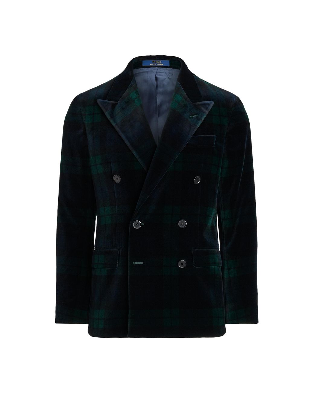 Polo Ralph Lauren Polo Tartan Velvet Dinner Jacket in Blue for Men Lyst