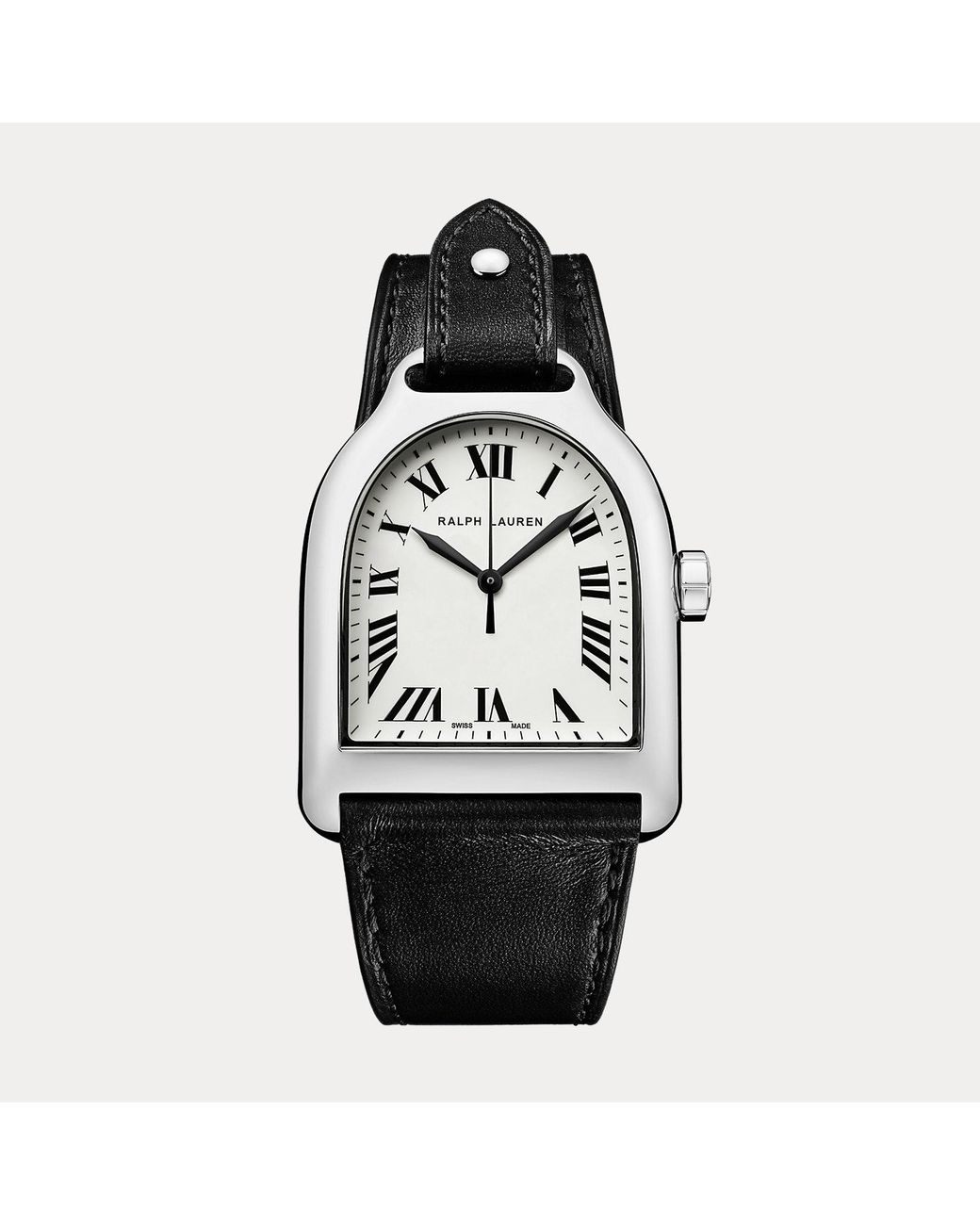Ralph Lauren Black Stirrup Large Steel Dial for men