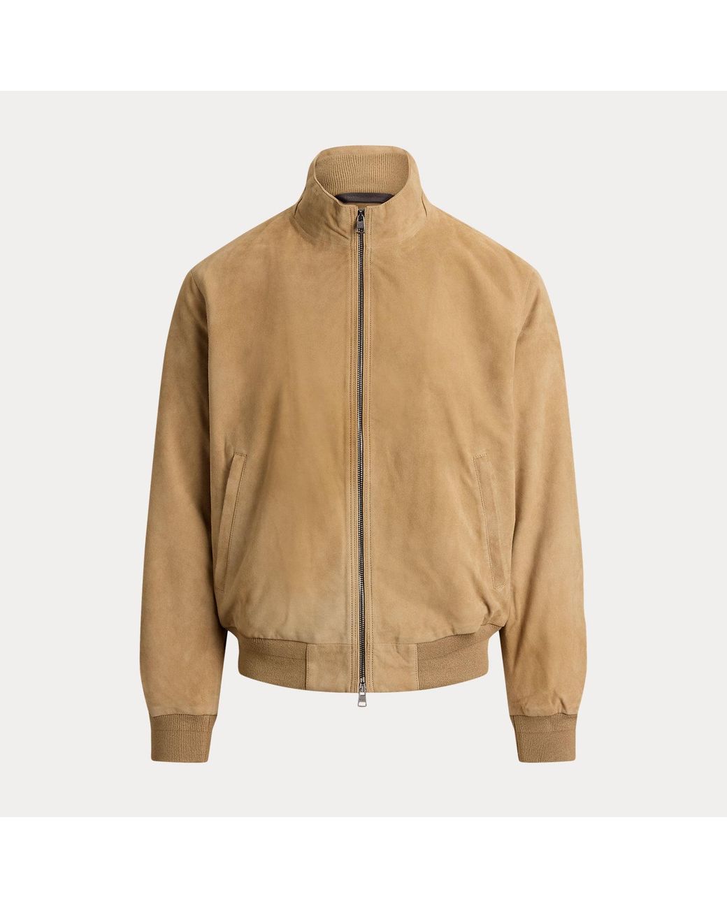 Ralph Lauren Natural The Charleton Suede Jacket for men