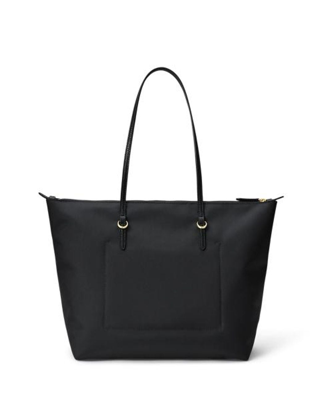 Ralph Lauren Red Nylon Large Keaton Tote Bag