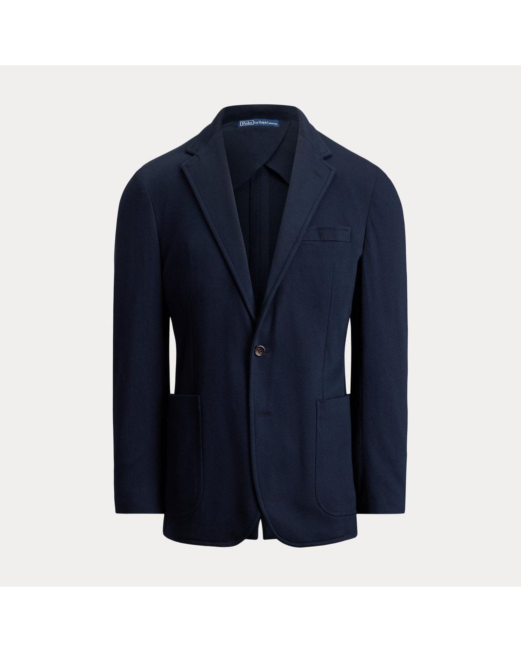 Polo Ralph Lauren Blue Polo Soft Tailored Fit Knit Mesh Jacket for men