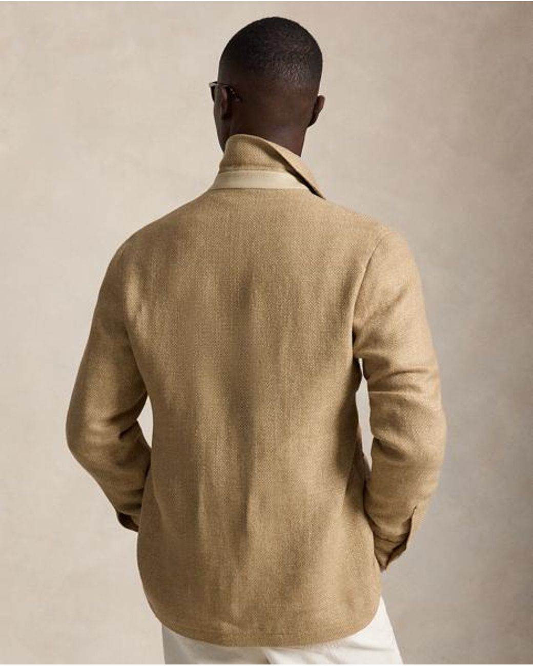 Polo Ralph Lauren Natural Tailored Fit Linen Hopsack Jacket for men