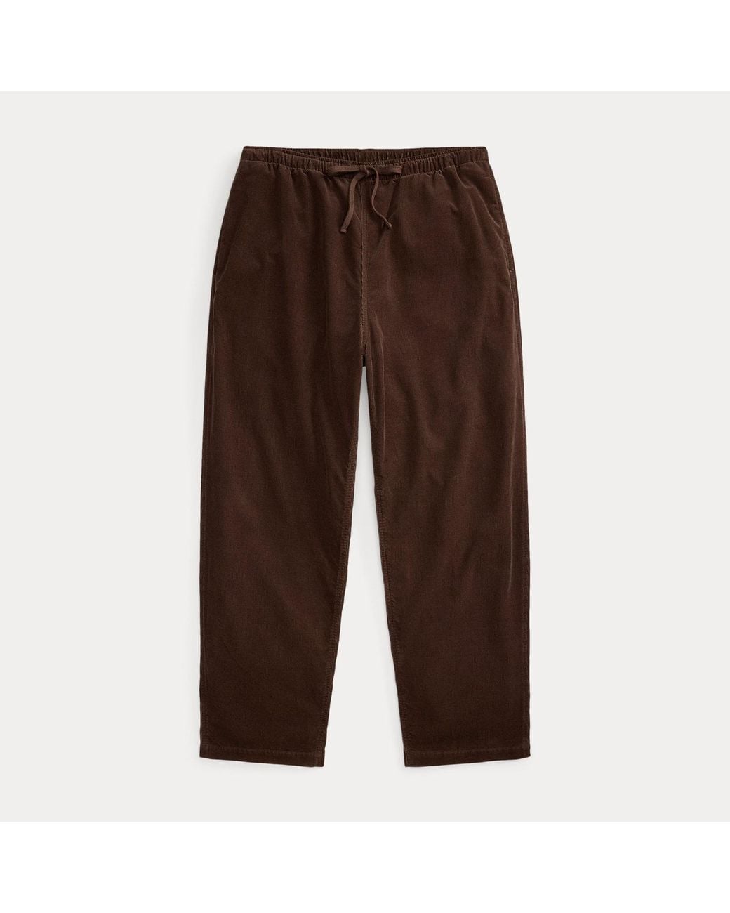 Polo Ralph Lauren Black Ellison Relaxed Fit Corduroy Trousers for men