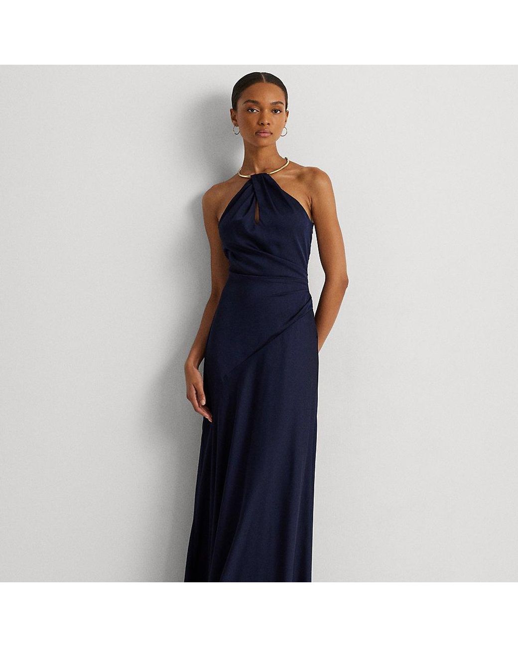 green emerald velvet dress RALPH LAUREN BLACK LABEL Strapless Cocktail Dress main image 1