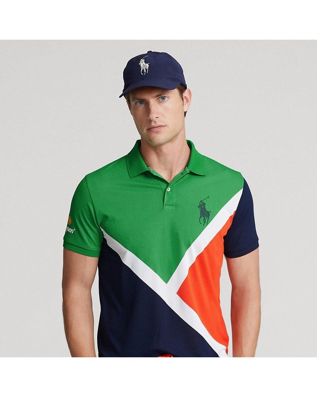 Ralph Lauren Us Open Ball Crew Polo Shirt in Green for Men Lyst