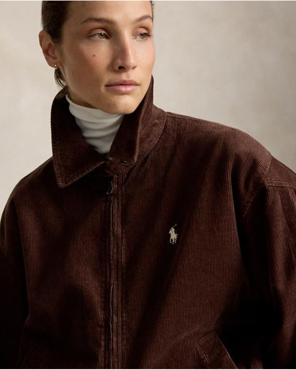 Polo Ralph Lauren Brown Cotton Corduroy Jacket