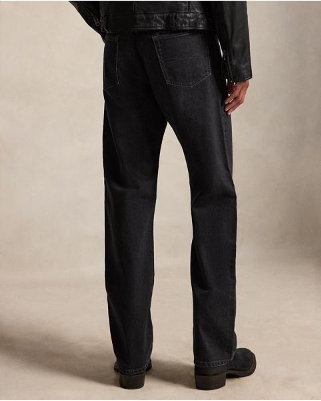 Polo Ralph Lauren Black Heritage Straight Fit Jean for men
