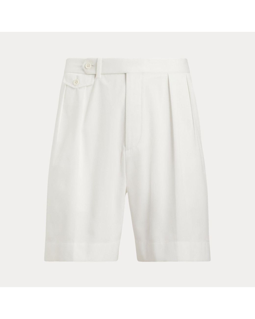 Ralph Lauren Blue Hand-Tailored Cotton Trench Short for men