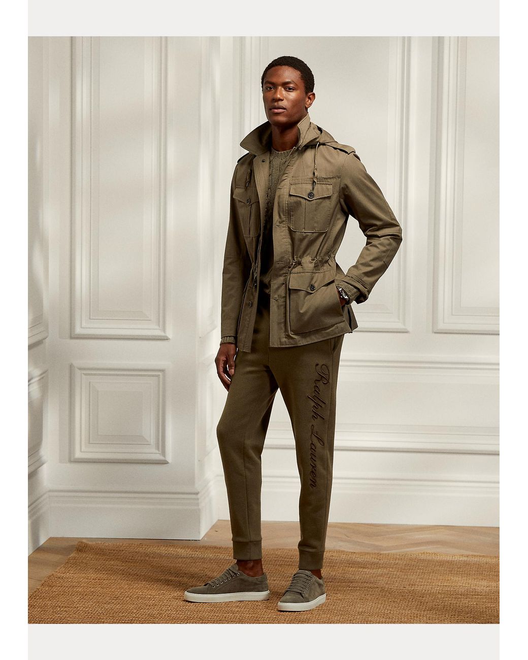 Ralph lauren mens khaki jacket sale