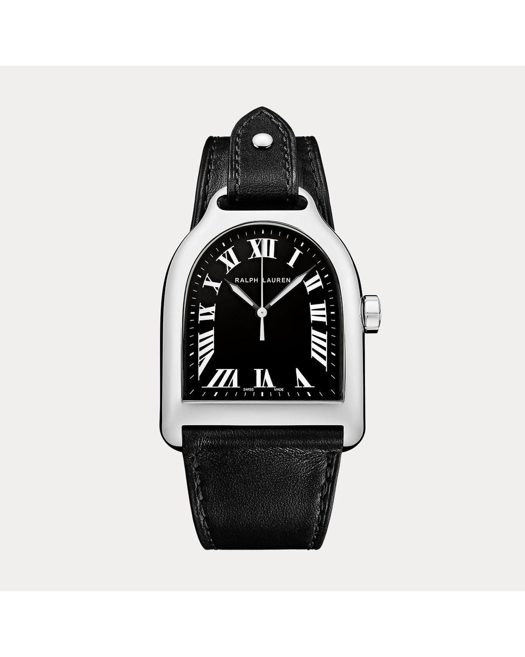 Ralph Lauren Black Stirrup Large Steel Dial for men