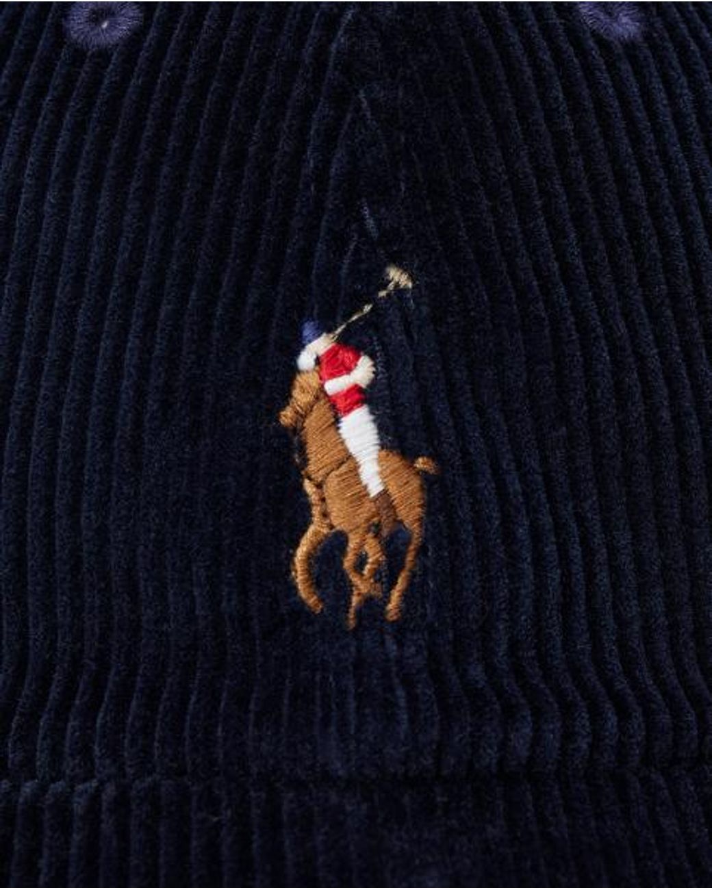Polo Ralph Lauren Blue Corduroy Ball Cap