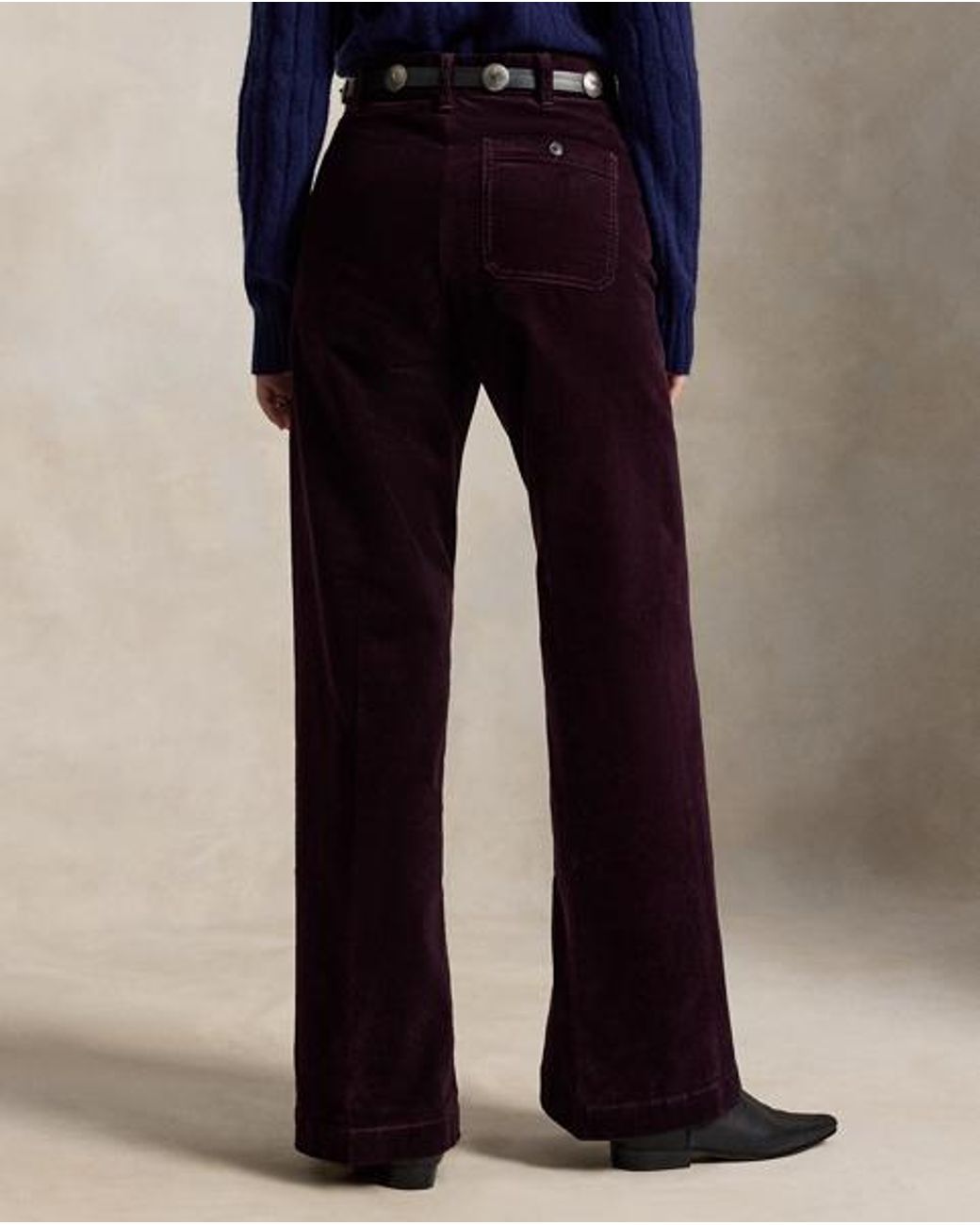 Polo Ralph Lauren Black Beaton Corduroy Trouser