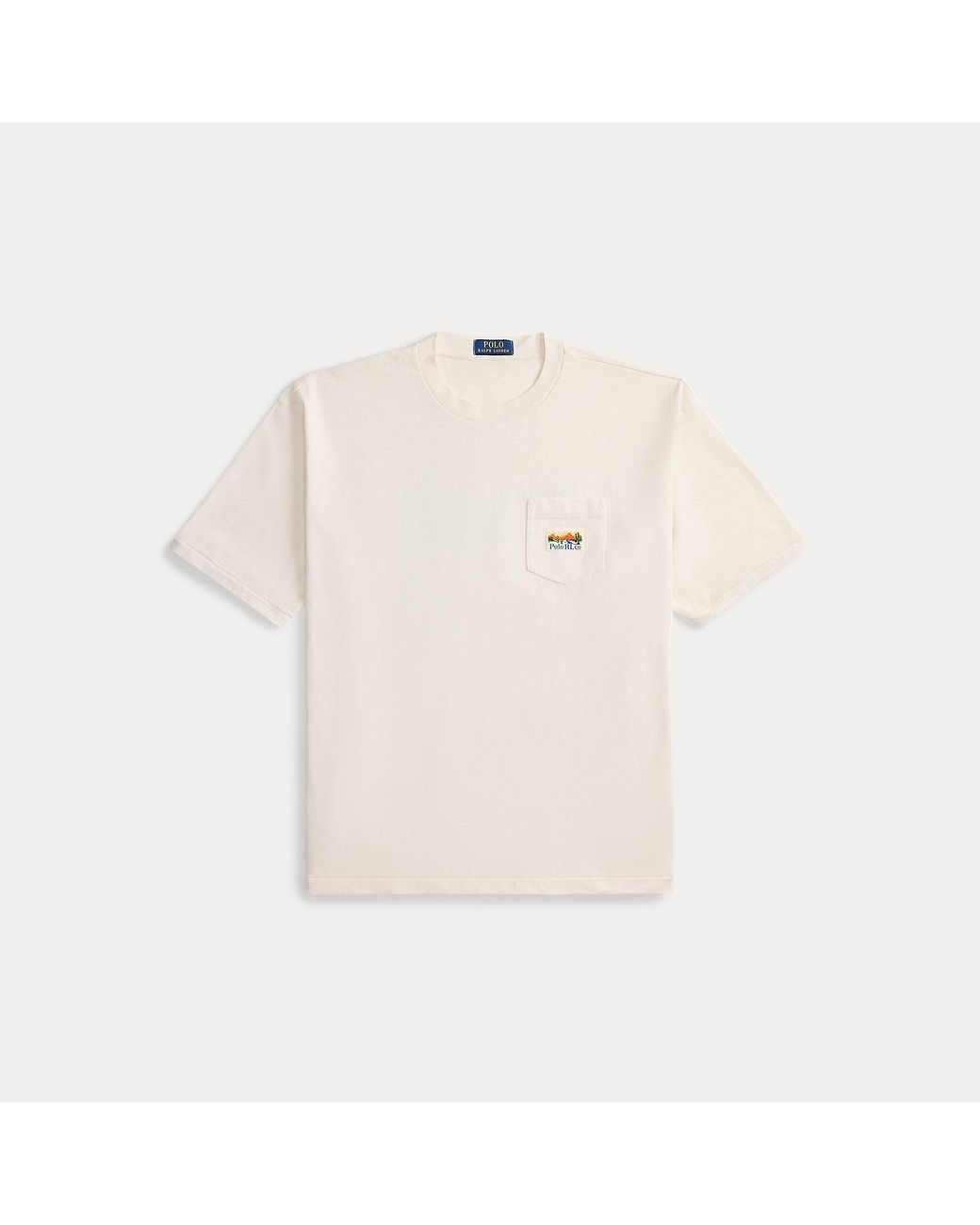 Polo Ralph Lauren Natural Relaxed Fit Jersey Graphic T-Shirt for men